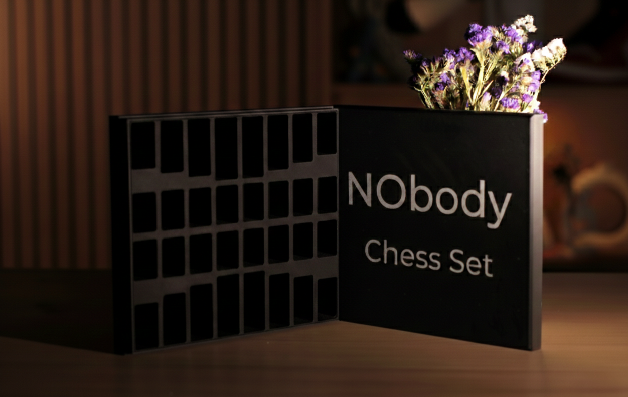 NoBody - Förvaringslåda för NoBody Schackpjäser
